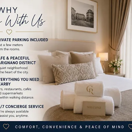 Guest house Virginia's Rooms-private Free Parking And Carignano District